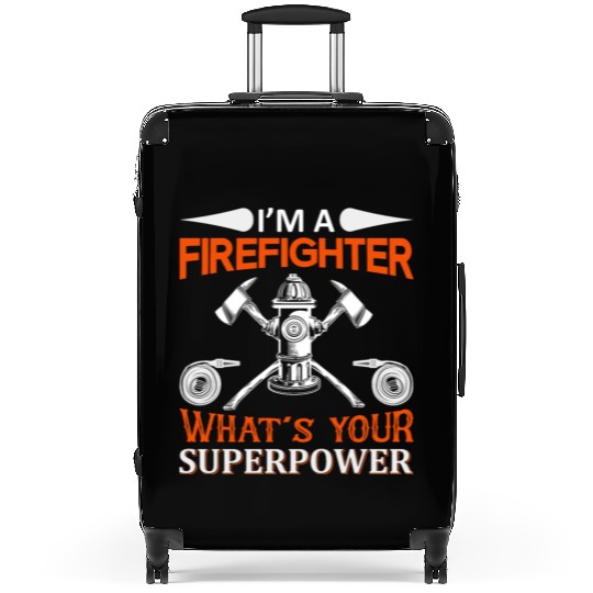 I'm a Firefighter Suitcases