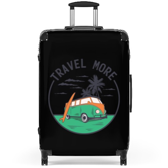 Travel More Vacation Explore Wanderlust Holidays 4 Suitcases