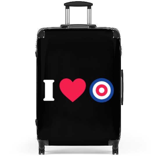 I Love Curling Suitcases