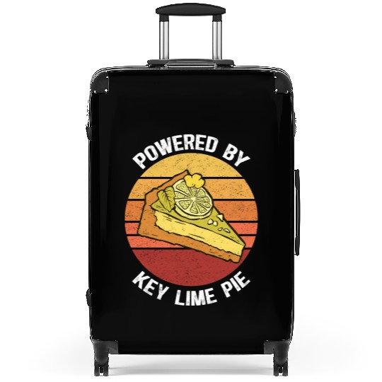 Powered By Key Lime Pie Pies Lover Suitcases