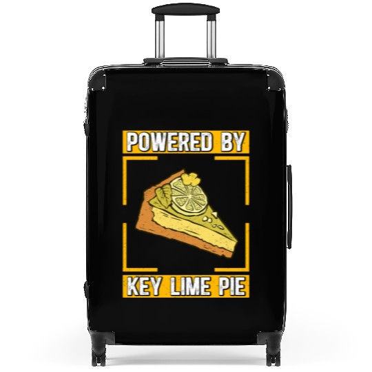 Powered By Key Lime Pie Pies Lover Suitcases