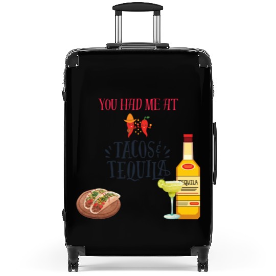 Tacos & Tequila Suitcases