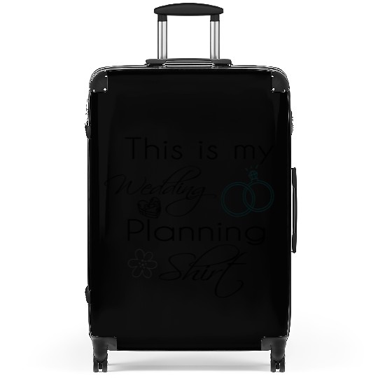 This is my Wedding Planning Suitcases