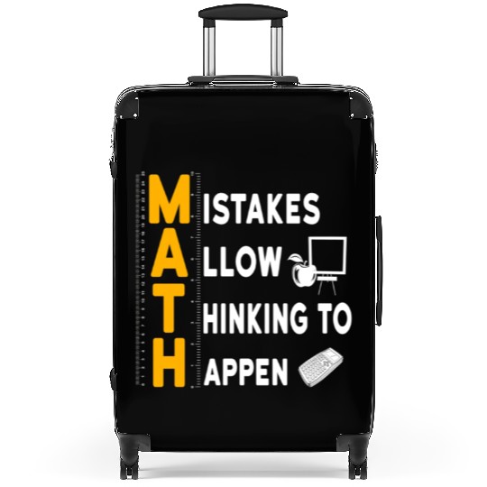 I'm A Math Teacher Appreciation Gift Math Lover Suitcases