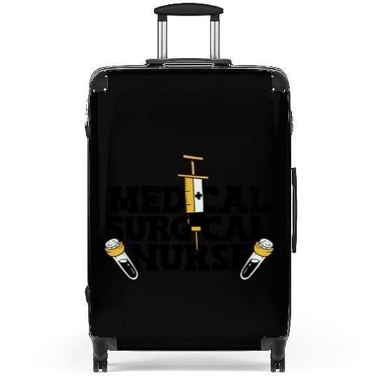 Medical Surgical Nurse Syringe National Nurses Day Suitcases