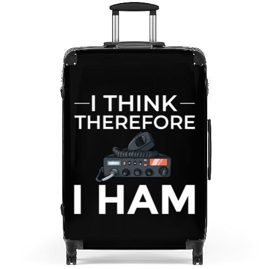 Think Therefore Ham Radio nostalgia Suitcases