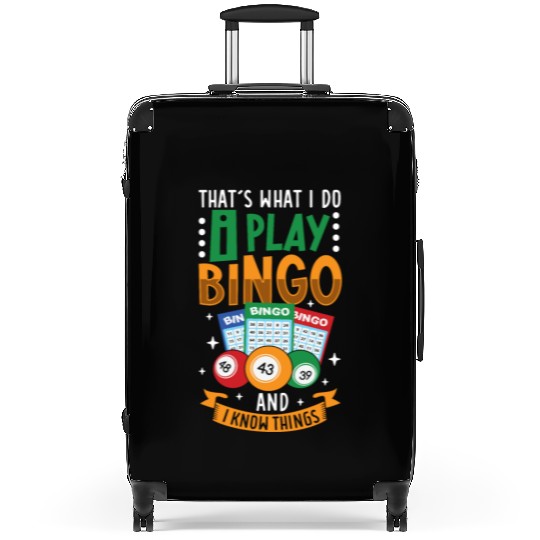 Bingo Card Game Grandma Bingo Player Bingo Cards Suitcases