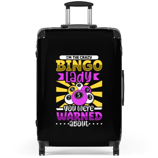 Bingo Card Game Grandma Bingo Player Bingo Cards Suitcases