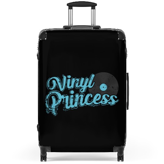 Vinyl Princess Record Music Sound Carrier Suitcases