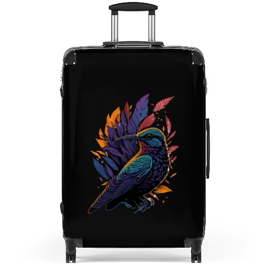 Nature Lovers - Charming Hummingbird Suitcases