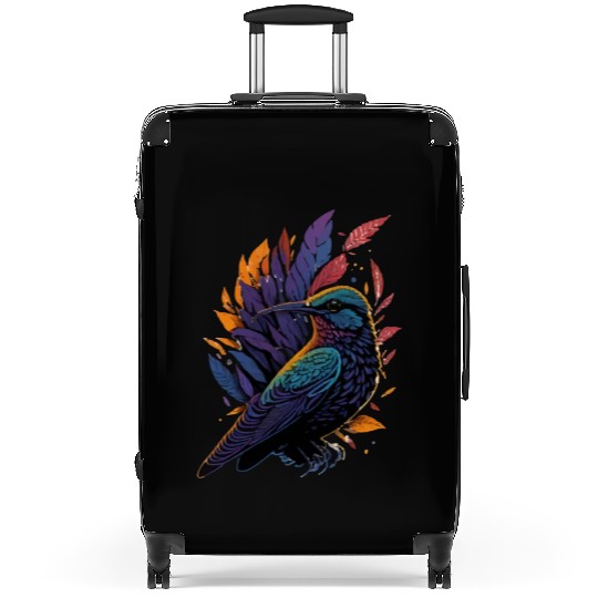 Nature Lovers - Charming Hummingbird Suitcases