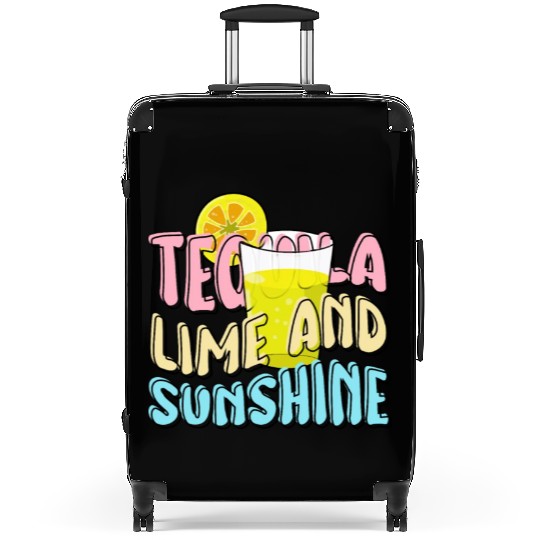Tequila Lime and Sunshine, summer is coming Suitcases