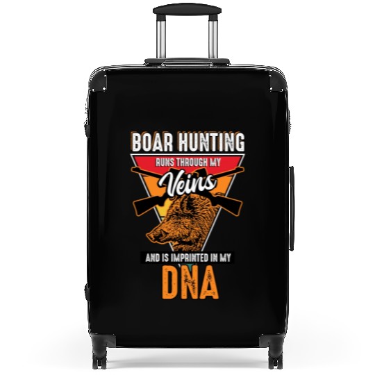Boar Hunting - Runs Through My Veins Suitcases