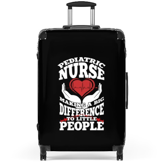 Pediatric Nurse Making Difference To People Suitcases