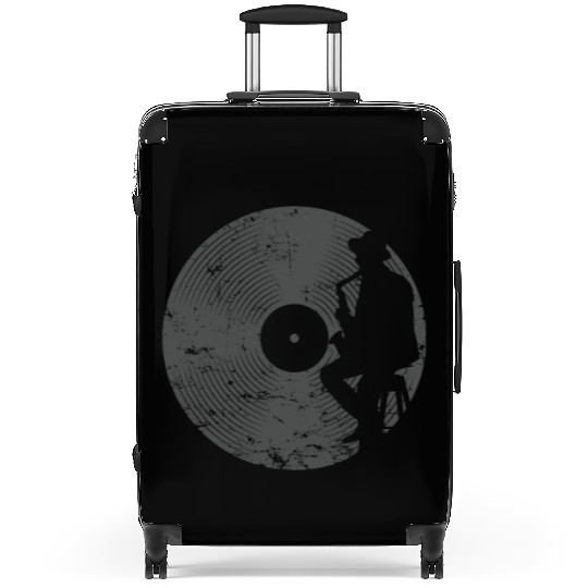 Blues or Jazz on Vinyl Record Suitcases