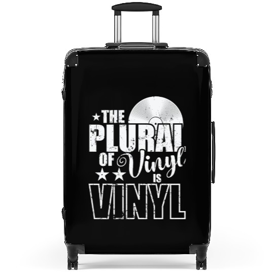 The Plural of Vinyl is VINYL Record Suitcases