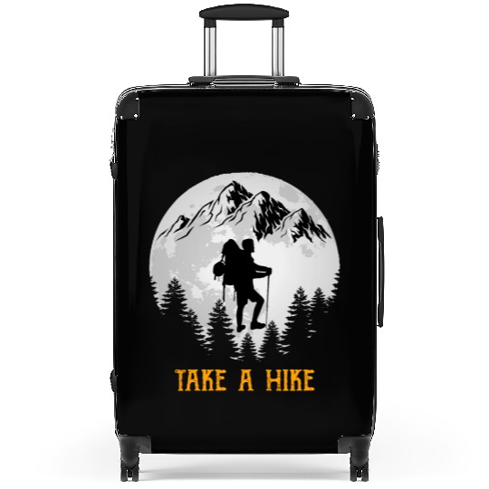 Take a Hike Wanderlust Hiking Suitcases