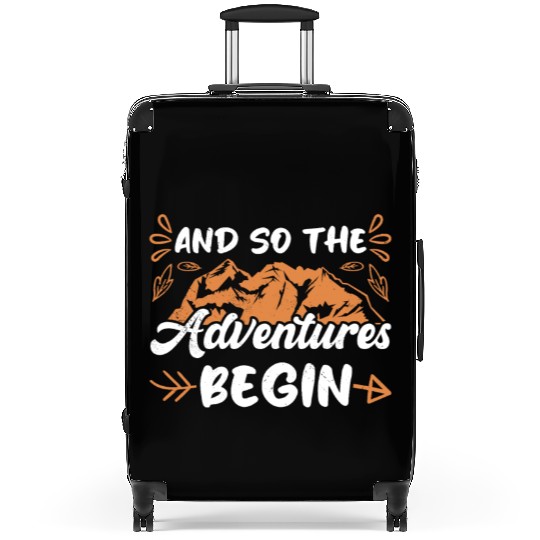 And so the Adventure begins Wanderlust Hiking Suitcases