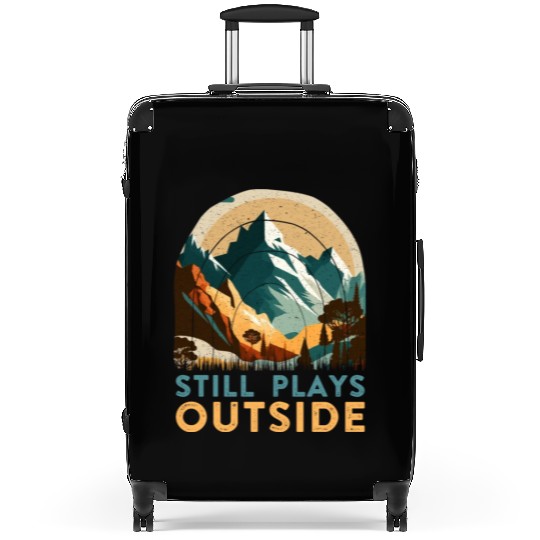 Nature boy Still plays Outside Mountaineer Suitcases