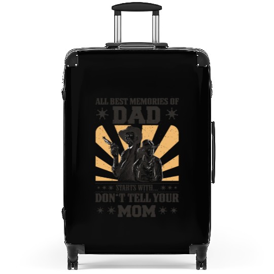 Best Dad, Father's Day And Birthday Suitcases