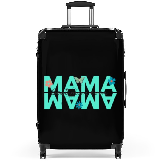 mama best mom ever Suitcases