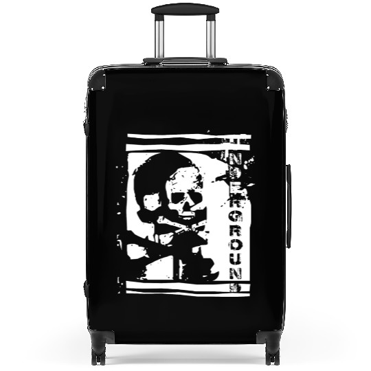 UNDERGROUND skull PUNK design Suitcases