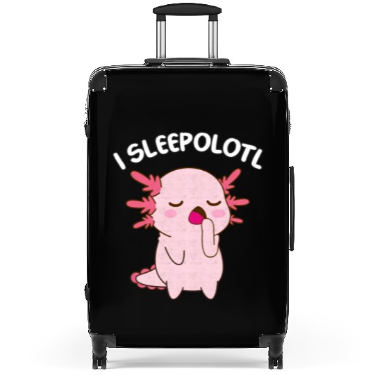 I Sleepolotl Axolotl Kawaii Animal For Sleep Lover Suitcases