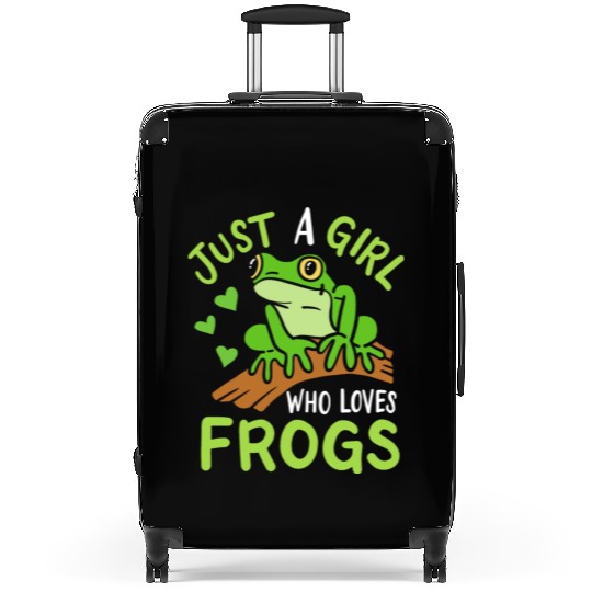Frog Toad Frog Lover Suitcases