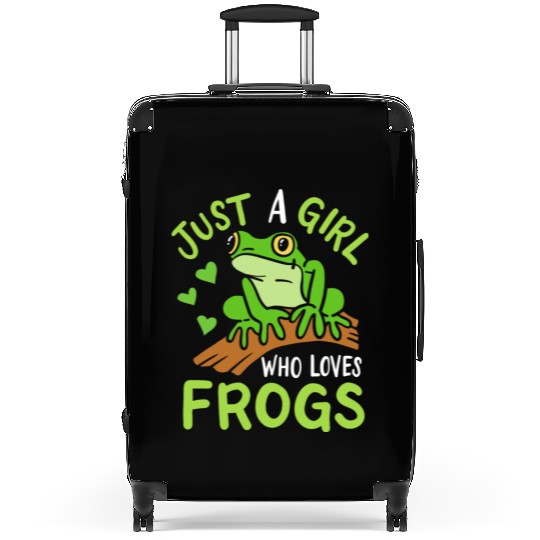 Frog Toad Frog Lover Suitcases