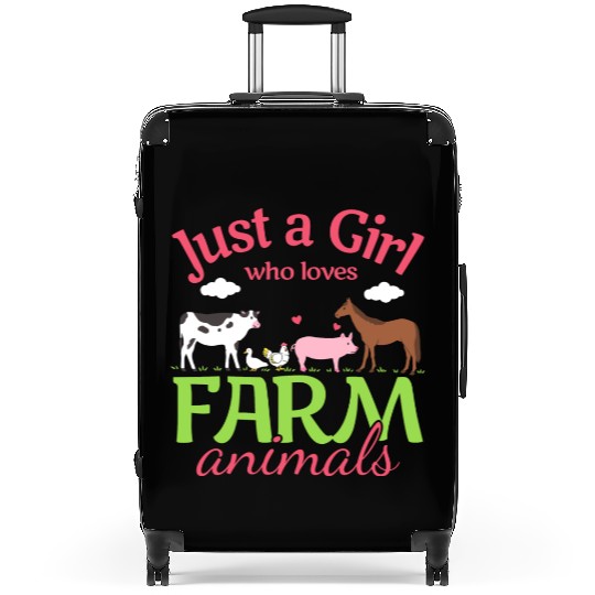 Farm Animals Farmer Farm Animal Lover Suitcases
