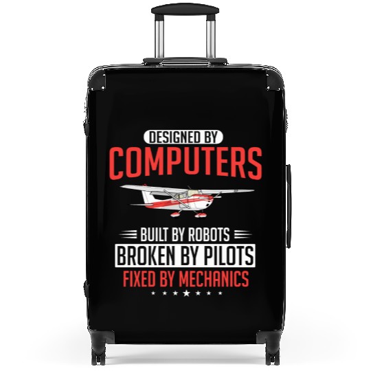 Aircraft Mechanic, airplane mechanic Suitcases