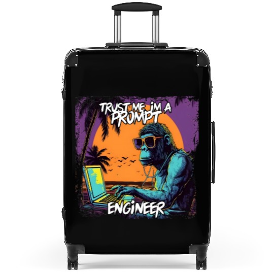 Trust me im a prompt Engineer Ape Suitcases