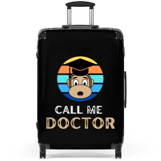 Call me doctor monkey (Ph.D. finished) Suitcases