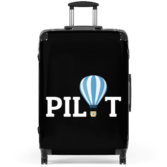 Hot Air Ballooning Hopper Balloon Pilot Balloonist Suitcases