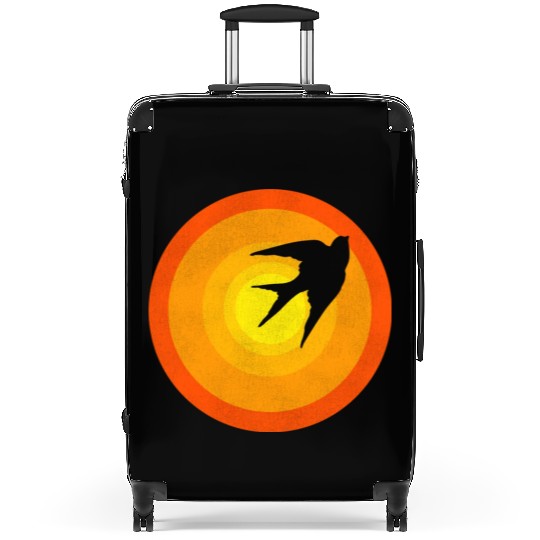 Caged Bird Sunrise gift Suitcases
