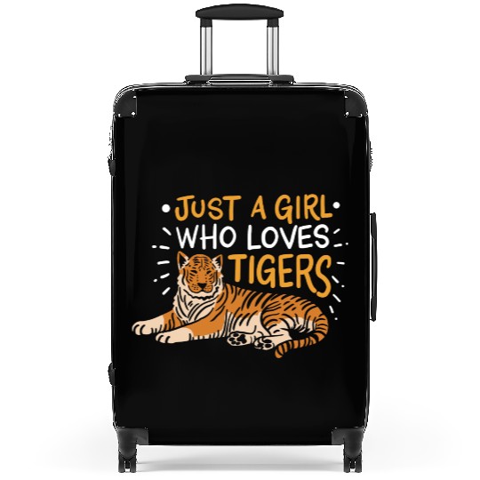 Tiger Tiger Lover Zookeeper Suitcases
