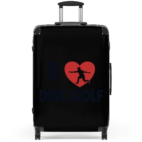 I love Disc Golf Buddy Player Pro Frisbee Disc Suitcases