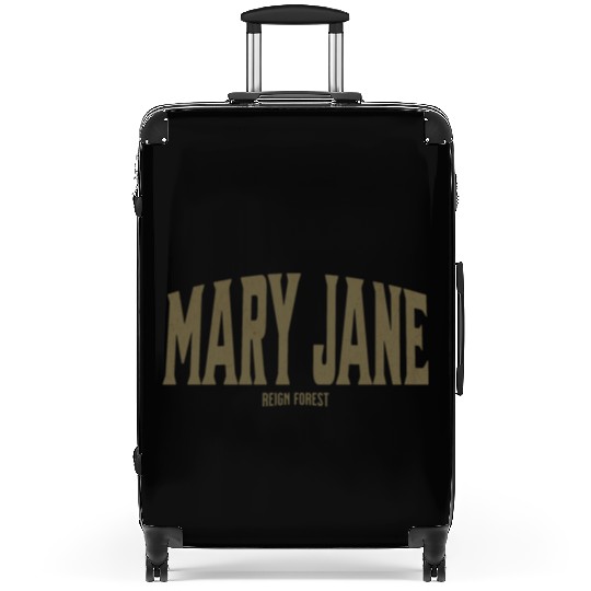 Mary Jane Marijuana Funny Graphic Suitcases Suitcases