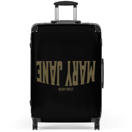 Mary Jane Weed Highdea Funny Graphic Suitcases Suitcases