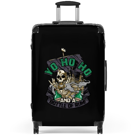 Yo ho ho and a bottle of rum! - Pirate Suitcases