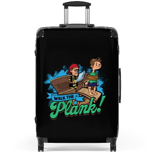 Walk the plank! - Pirate Suitcases