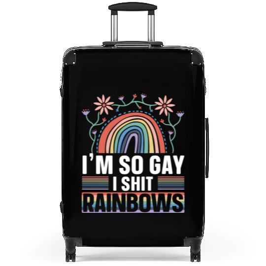 Gay Rights Rainbow Pride Month LGBTQ Gay Pride Suitcases