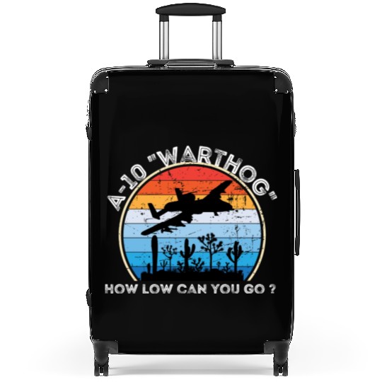 A-10 Warthog How low can you go ? Suitcases