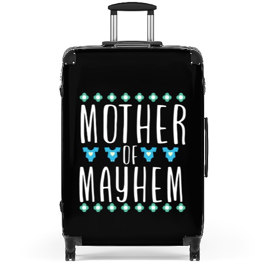 Mother of Mayhem Suitcases