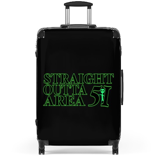 Straight Outta Area 51 Suitcases