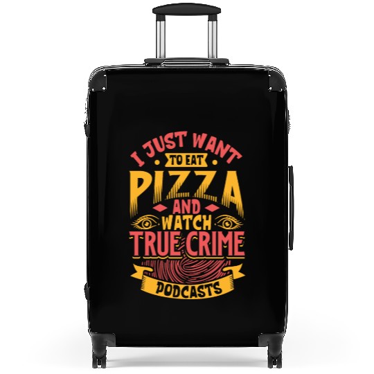True Crime Murder Spy Crime Interest Gift Idea Suitcases