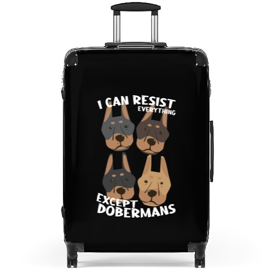 Doberman Lover Suitcases