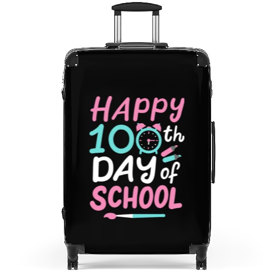 100th Day Of School Teacher Student Suitcases