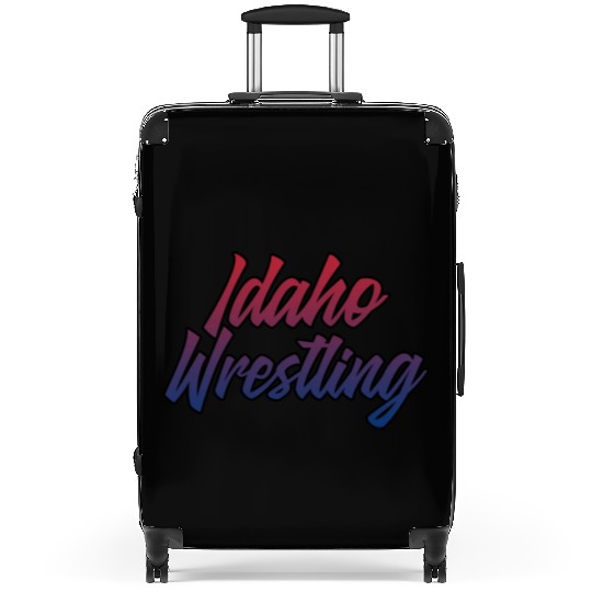 Idaho Wrestling (USA Colors) Suitcases