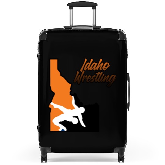 Idaho Wrestling (State Colors) Suitcases